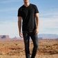 LV Monogram Short Sleeved - Black View 1