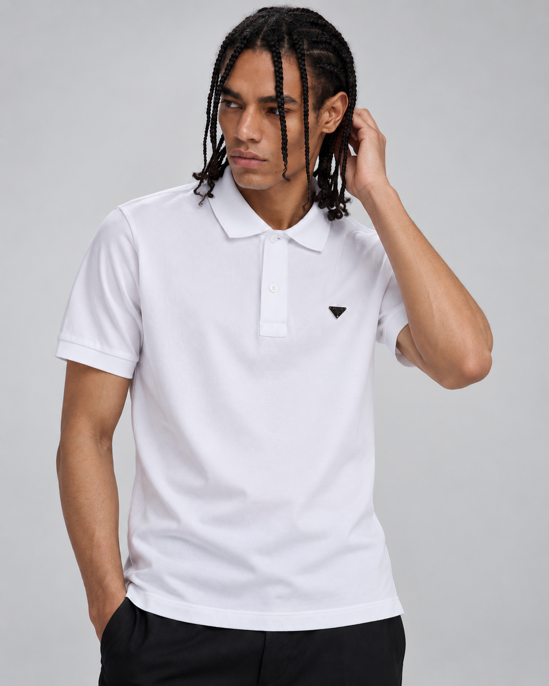 PRD Pique Polo Shirt - White
