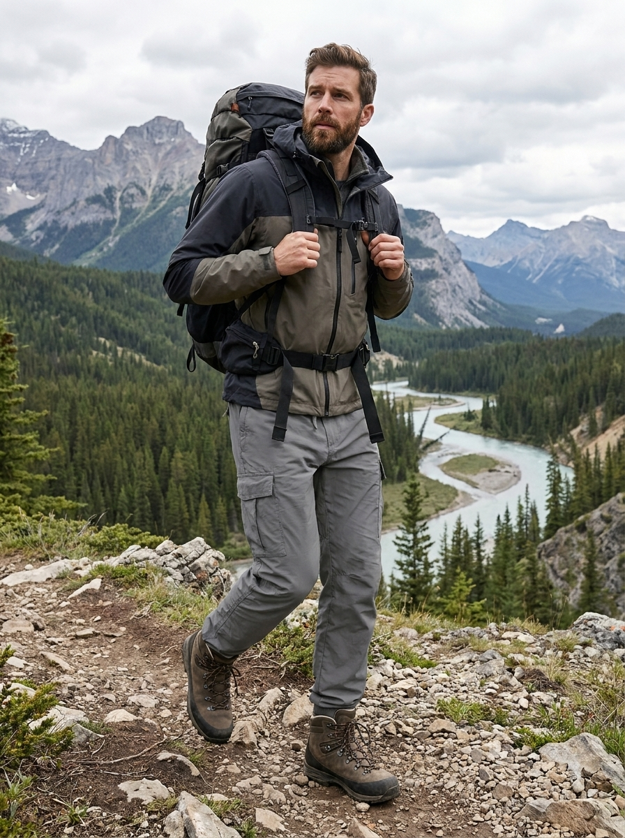 SI Parachute Pants - Anthracite View 1