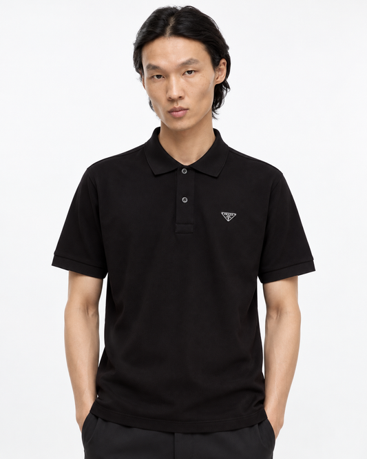 PRD Pique Polo Shirt - Black