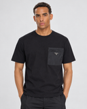 PRD Re-Nylon and Jersey T-Shirt - Black