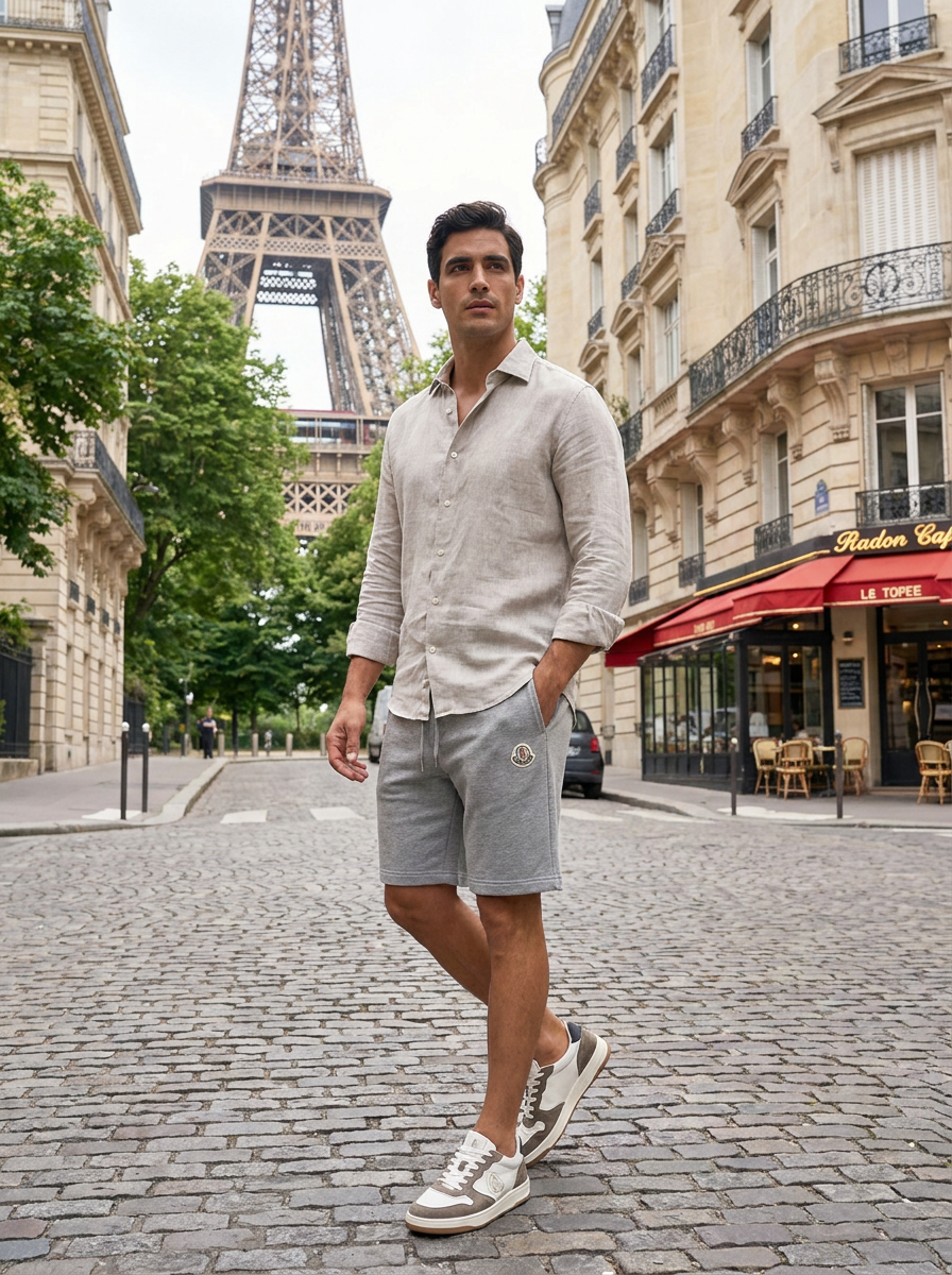 MNCLR Short - Grey View 2