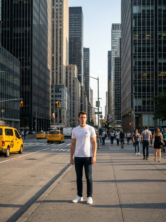 PRD Cotton T-Shirt - White View 1