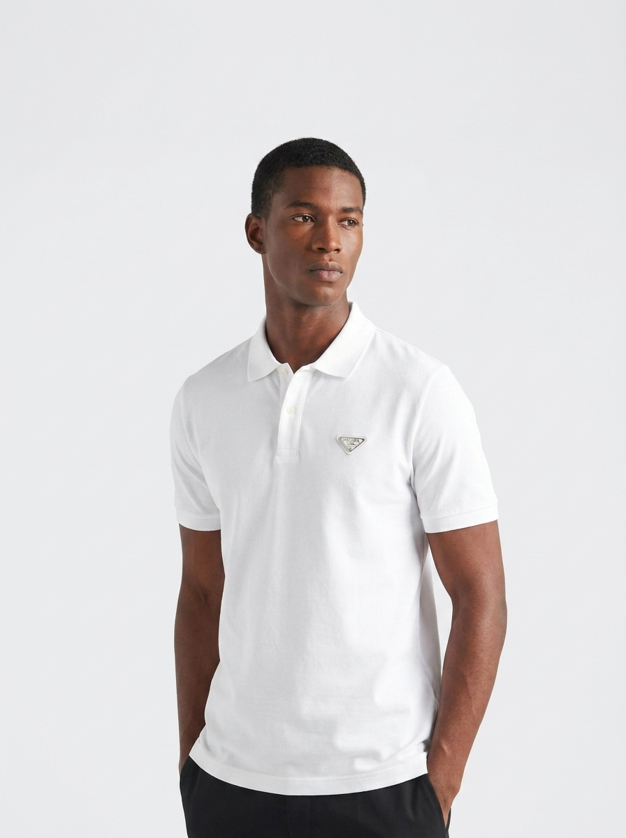 PRD Pique Polo - White View 2