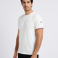 MNCLR Tricolour Trim Cotton Piquet Polo T-Shirt - White View 1